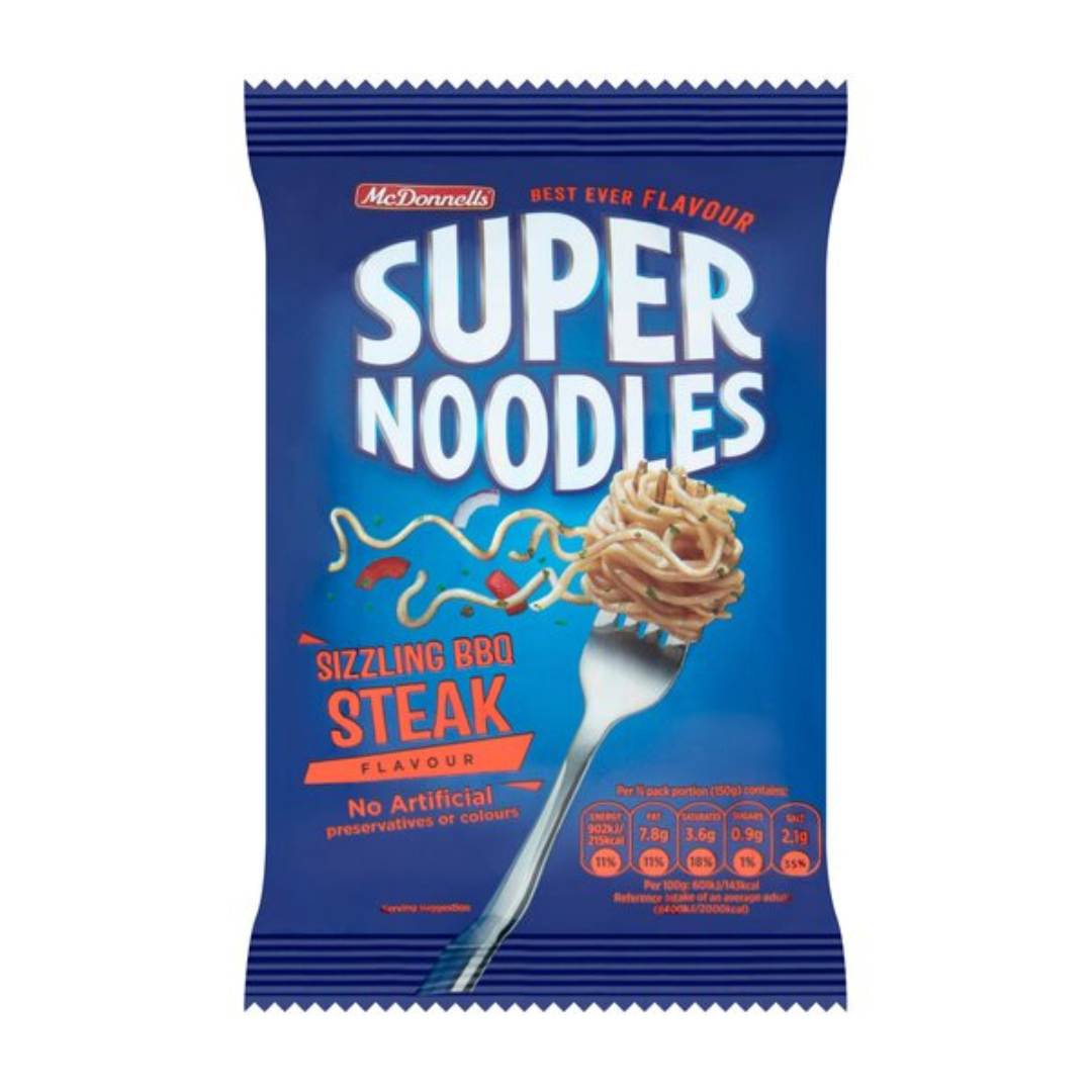 Mcdonnells super noodles barbacoa 100gr